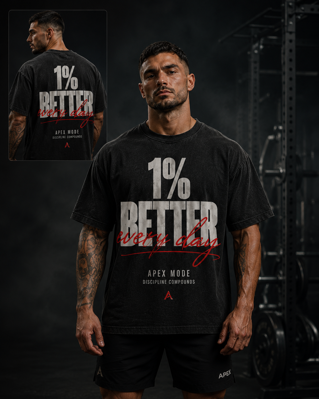 Apex Mode gym model editorial